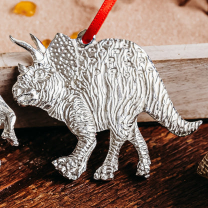 Dinosaur Gifts - Trex - Triceratops - Megalodon Tooth - Christmas Ornaments