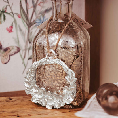 Handmade Dogwood Flower Ornament - Pewter Dogwood Gift