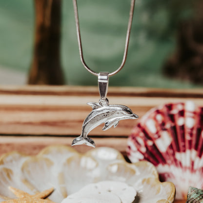 Pewter Dolphin Jewelry