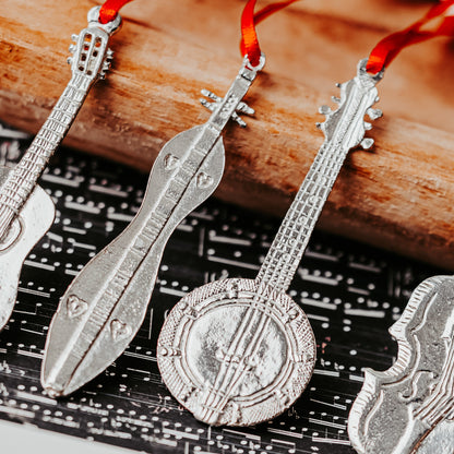 String Music Instrument - Music Instrument Christmas Ornaments