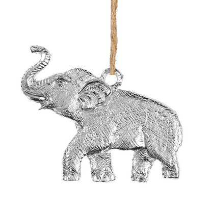 Handmade Elephant Gift - Elephant Ornament - Jungle Animal Ornament