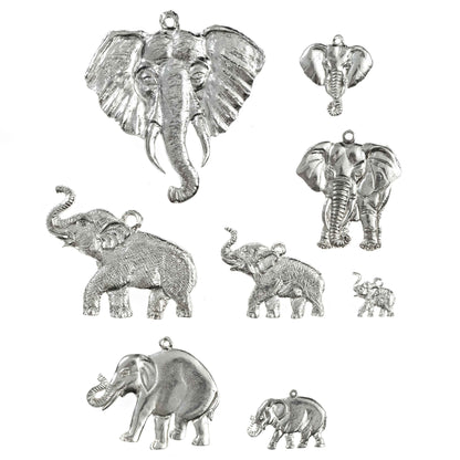 Handmade Elephant Gift - Elephant Ornament - Jungle Animal Ornament