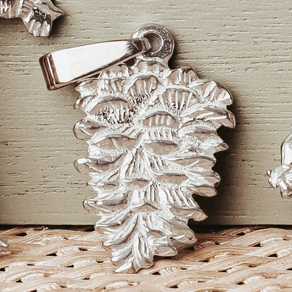Silver Acorn Pendant