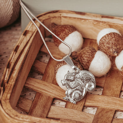 Silver Squirrel Jewelry