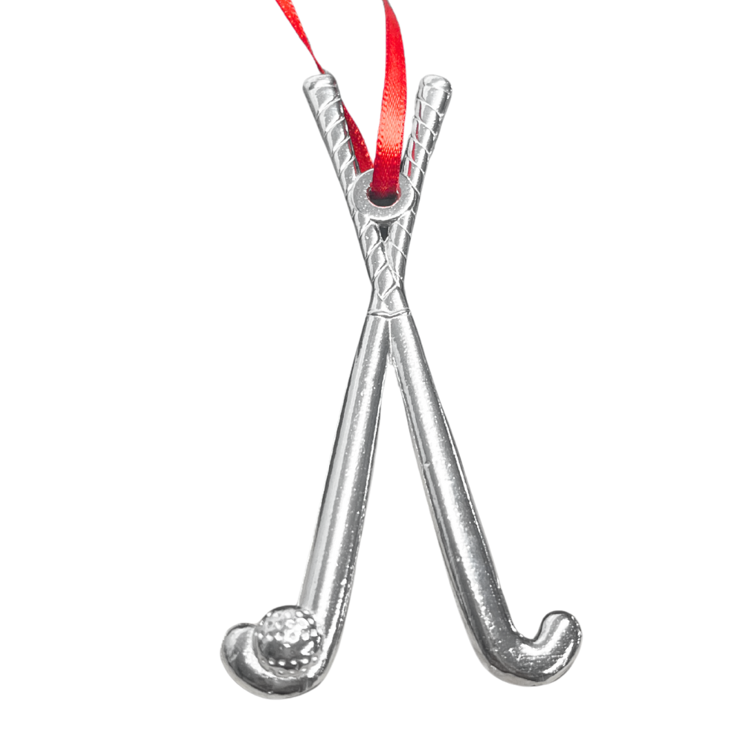 Field Hockey Ornament - Field Hockey Sticks and Ball - Field Hockey Player Gift