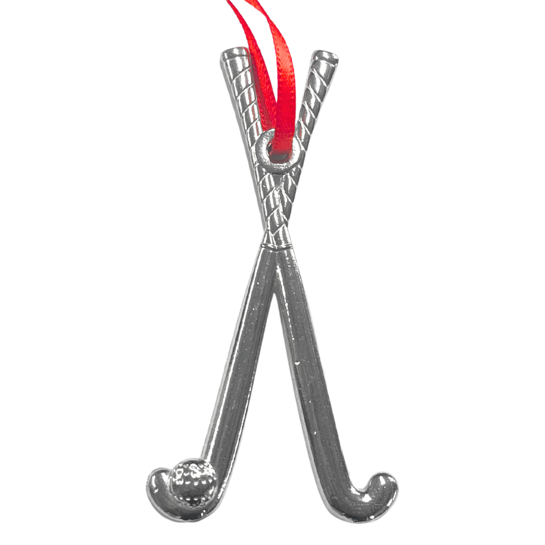 Field Hockey Ornament - Field Hockey Sticks and Ball - Field Hockey Player Gift