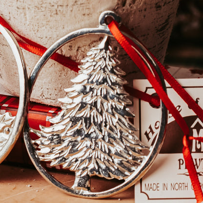 Silver Fir Christmas Tree Ornament