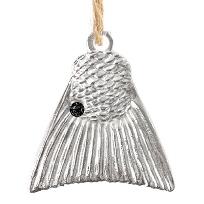 Handmade Red Drum Tail Ornament