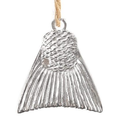Silver Fish Tail Ornament