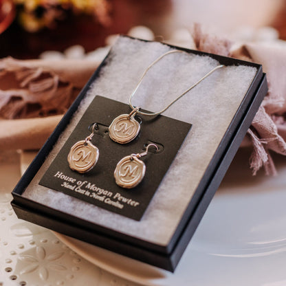 Pewter Wax Seal Jewelry