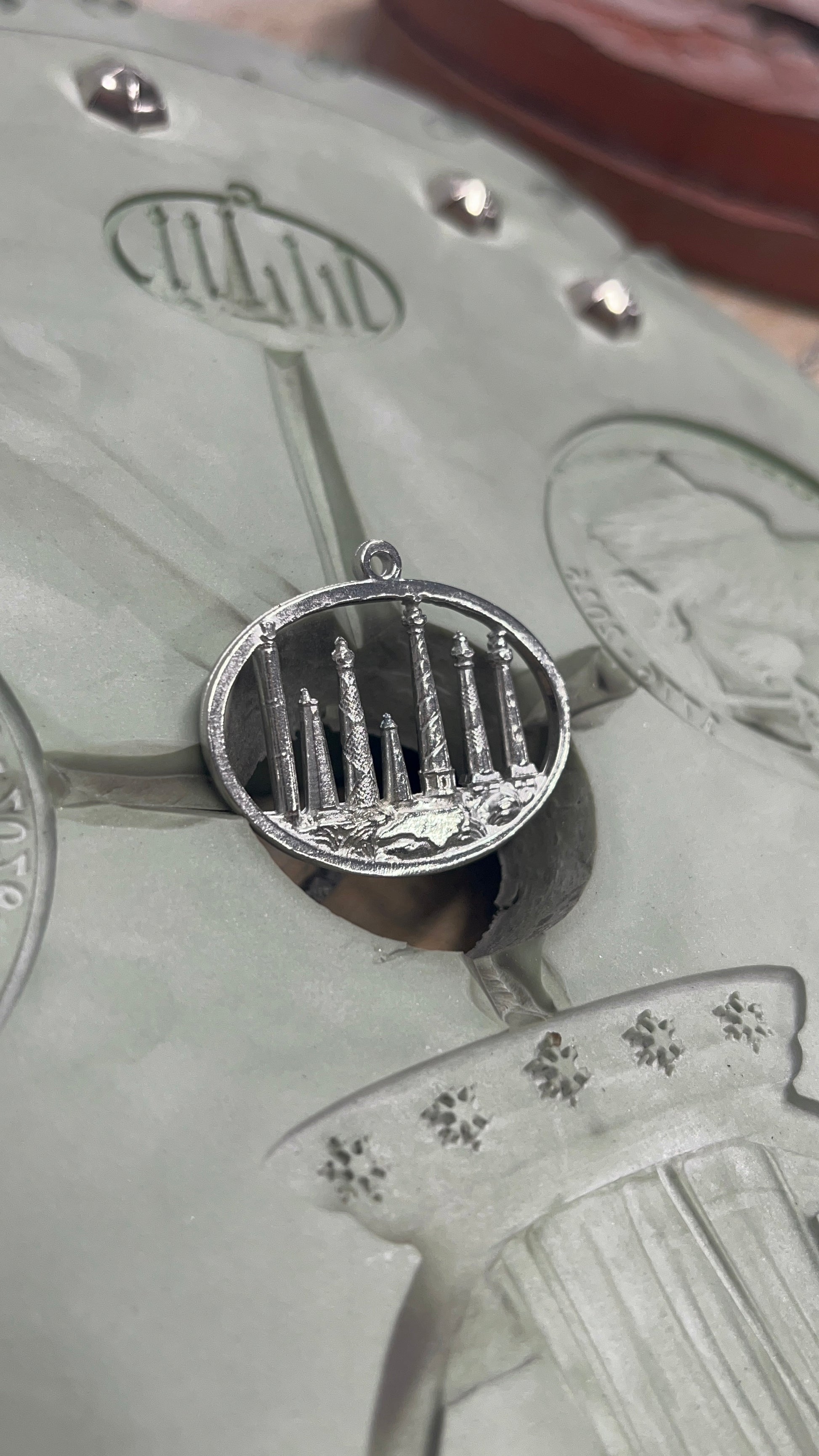 Hand Cast Pewter 