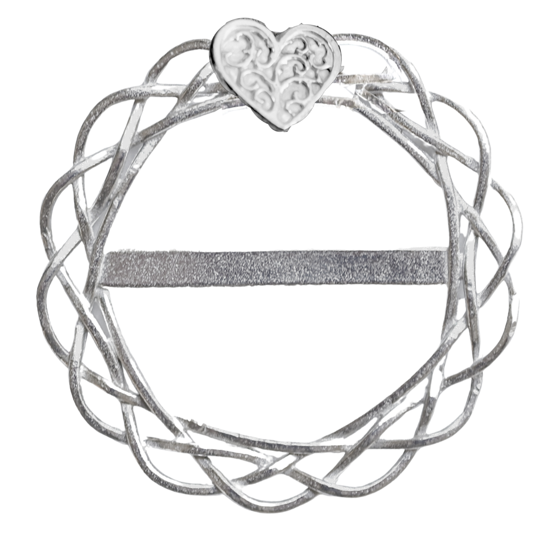 Heart Scarf Ring
