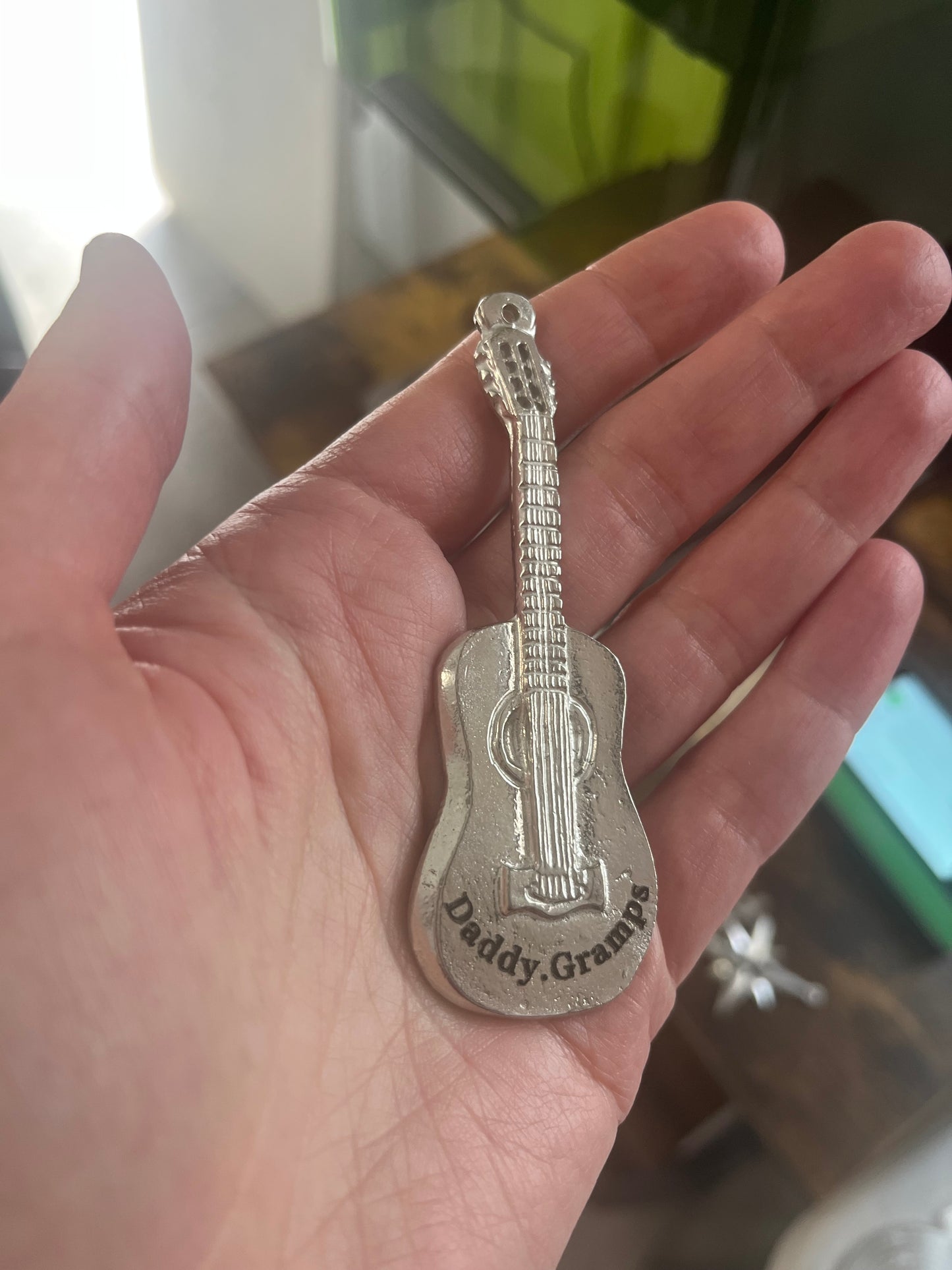 Custom Engraving - Personalized Pewter Gift With Name, Date & Message