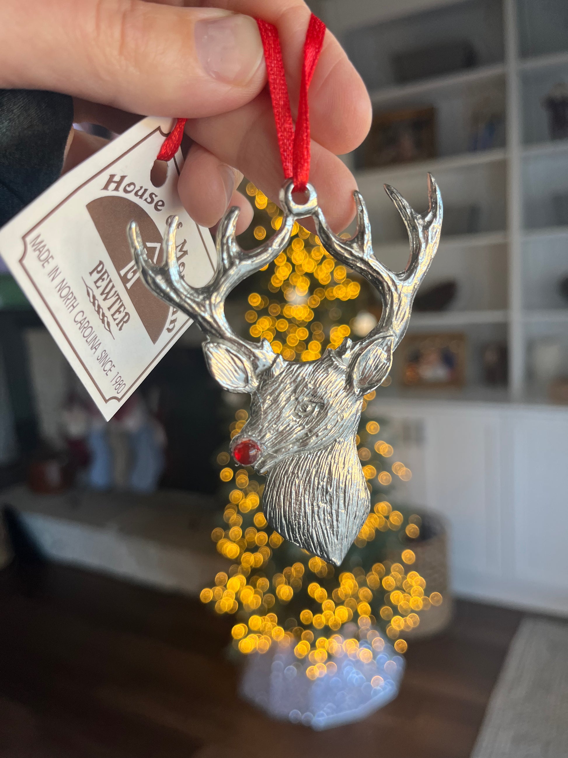 Rudolph The Red Nose Reindeer Ornament 