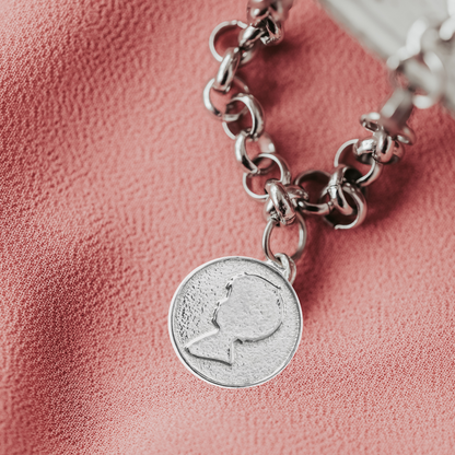 Little Boy Silver Charm Bracelet