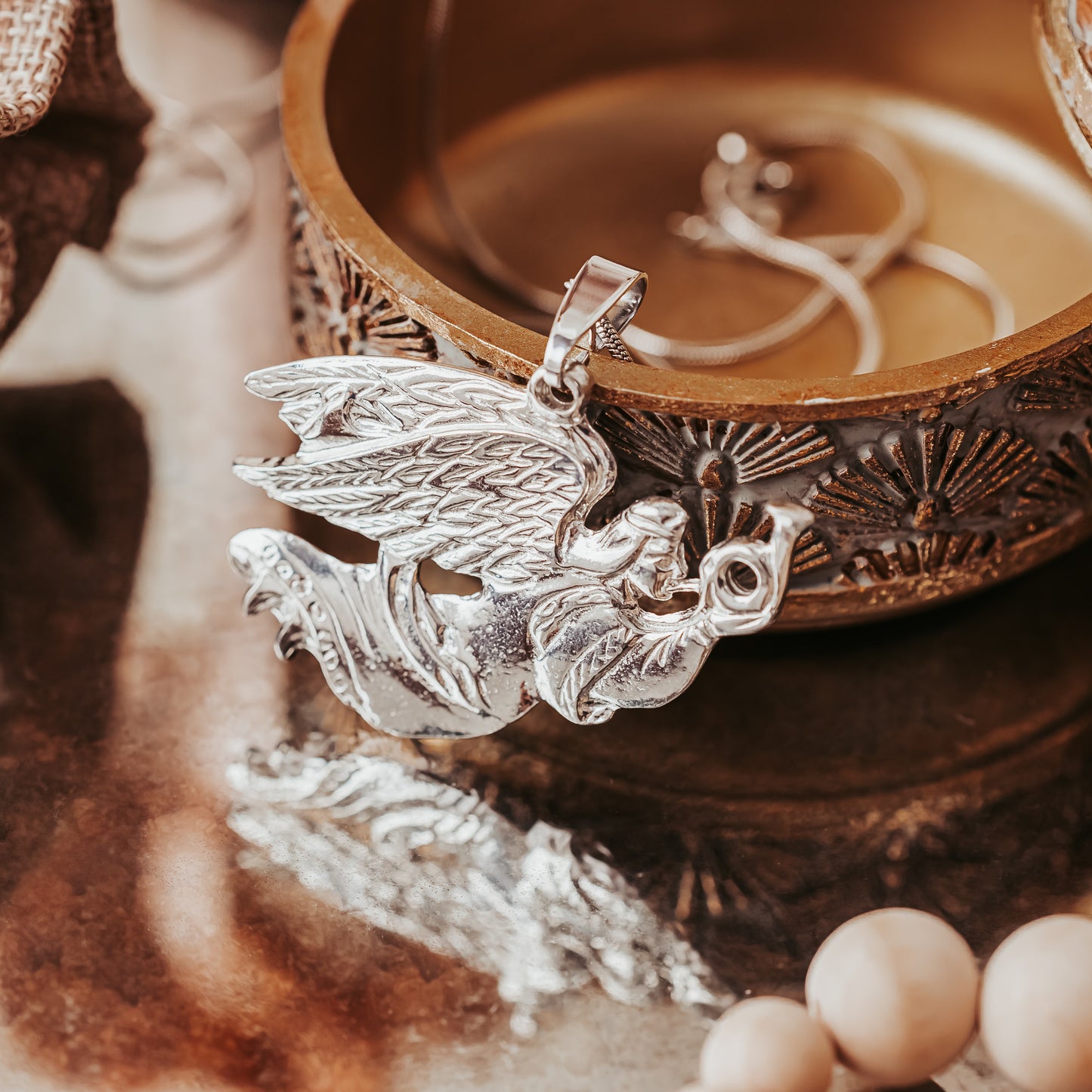 Angel Pendant and Necklace Options - Handmade Angel Pewter Jewelry