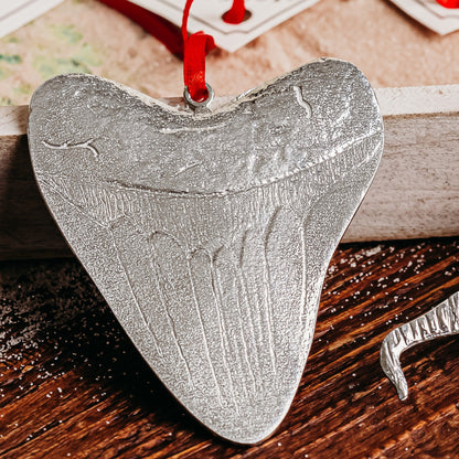 Dinosaur Gifts - Trex - Triceratops - Megalodon Tooth - Christmas Ornaments