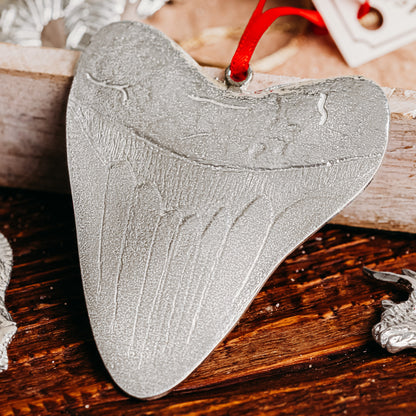 Dinosaur Gifts - Trex - Triceratops - Megalodon Tooth - Christmas Ornaments