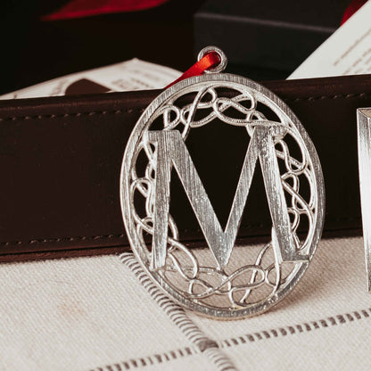 Custom Monogram Ornament - Initial Gift