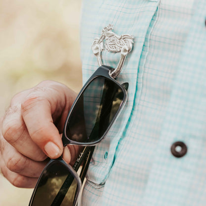 Handmade Magnetic Eyeglass Holder - Decorative Sunglass Holder