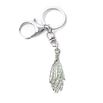 Tobacco Leaf Gifts - Earrings - Tobacco Pendant Jewelry - Tobacco Keychain