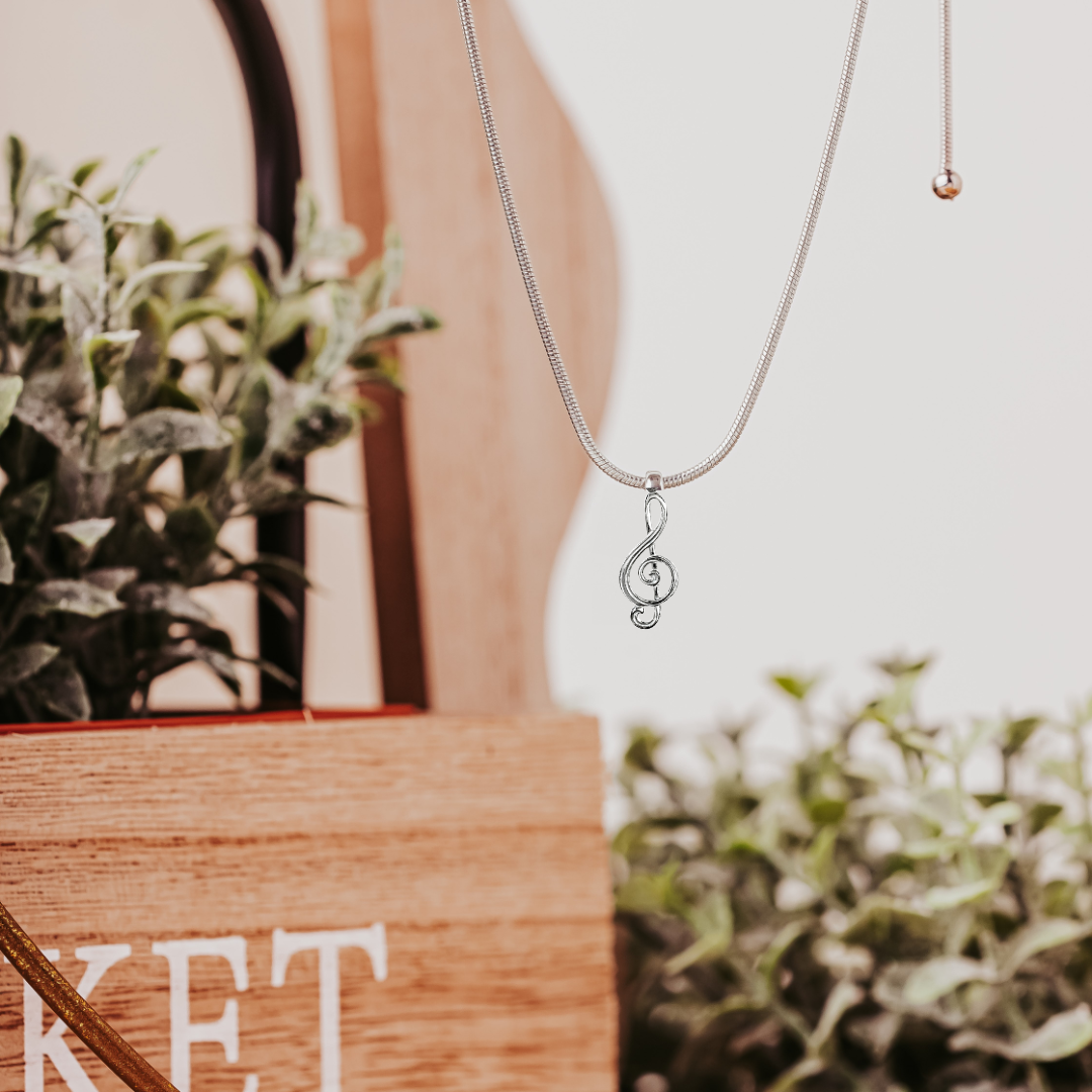 Music Jewelry - Musical Earrings and Pendant Necklace Options