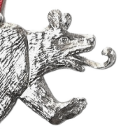 New Bern Gifts - New Bern Bear - Bear with Tongue Out - Christmas Ornament