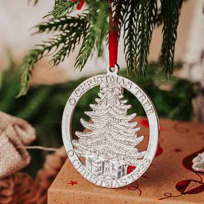 O Christmas Tree Pewter Ornament - House of Morgan Pewter