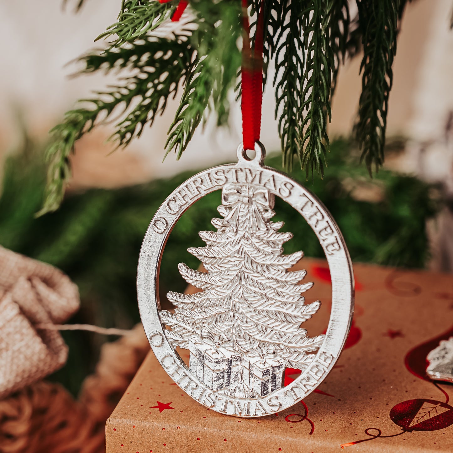 Handmade Christmas Tree Ornaments - Christmas Tree - Pewter Tree Gifts