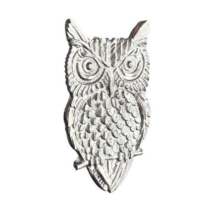 Metal owl Magnet