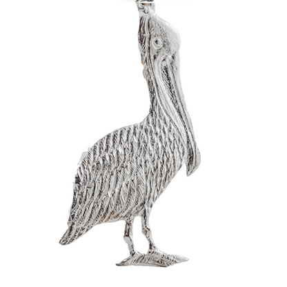 Silver Pelican Pendant