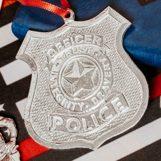 Police Badge Handmade