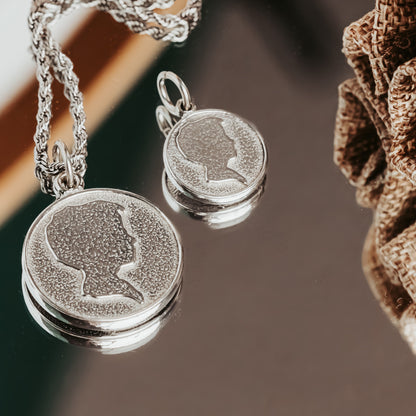 Older Boy Silhouette Gifts - Boy Profile Jewelry