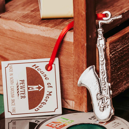 Saxophone Gift - Sax Christmas Ornament - Musical Instrument Gift
