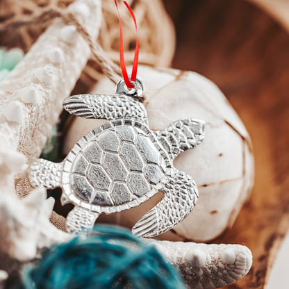 Sea Turtle Ornament - Turtle Gifts - Nautical Home Decoration
