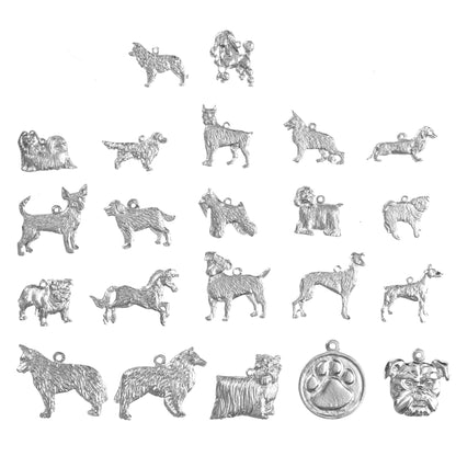 Dog Jewelry Gifts - Earrings and Necklace for Every Family Pet - Wide Range of Dog Breeds