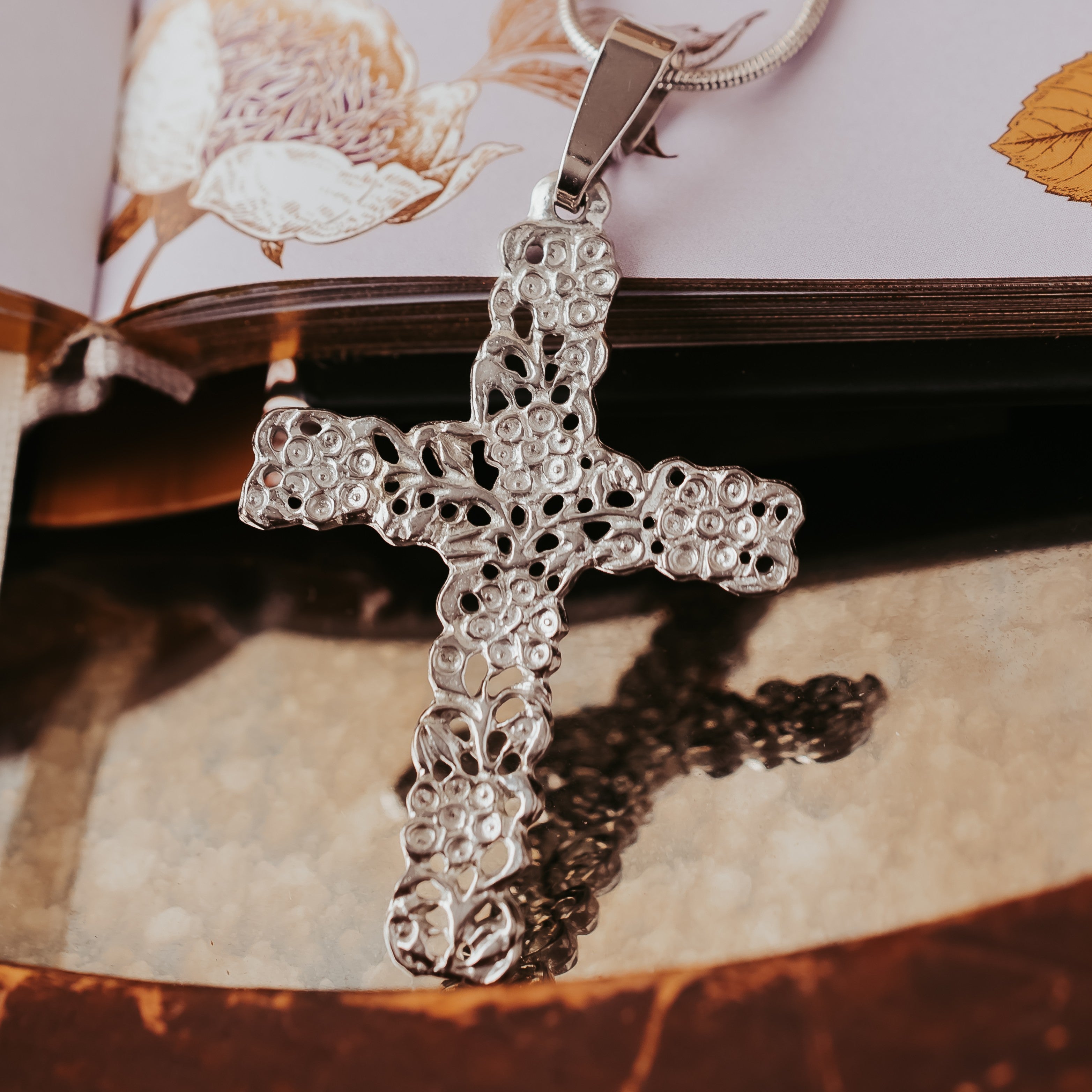Cross Pendant Necklace - Handmade Pewter Cross Jewelry for Every Cross Pendant Necklace - Handmade Pewter Cross Jewelry for Every