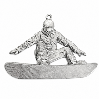 Male Snowboarder Ornament