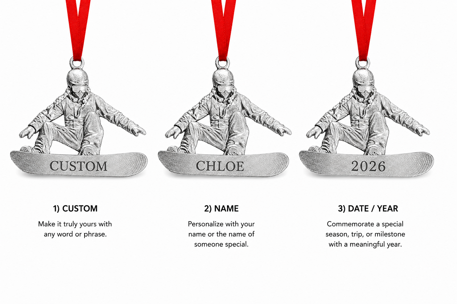 Engraved Snowboarder Gifts