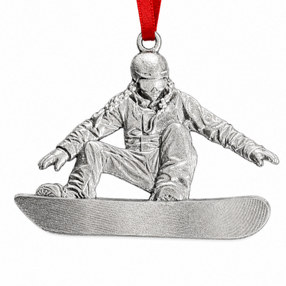 Snowboarder Ornament - Snowboarding Male and Female Gifts