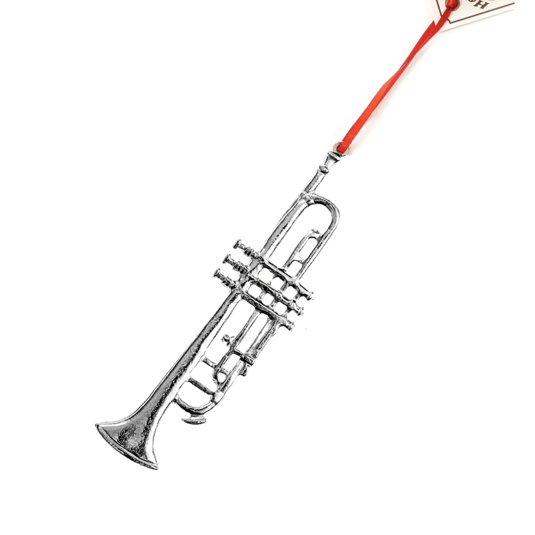 Trumpet Gift - Trumpet Christmas Ornament - Musical Instrument Gift