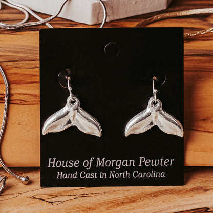 Whale Tail Pendant Necklace - Whale Jewelry Gifts