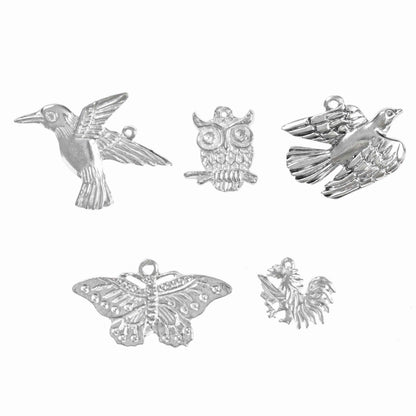 Animal Charm Earrings - Horse - Cat - Frog - Turtle - Owl - Hummingbird - Butterfly - Gamecock - Bunny - Bee - Several Options