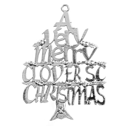 A Very Merry Christmas Ornament - Home Town Collection of Cities