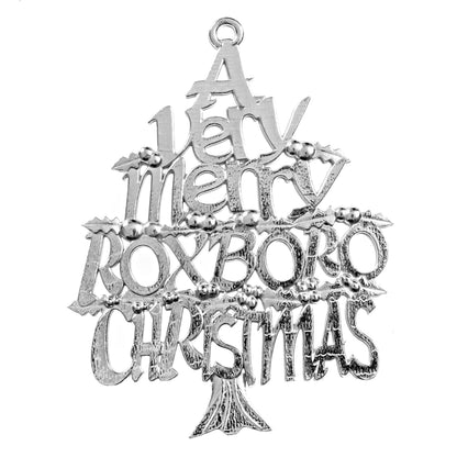 A Very Merry Christmas Ornament - Home Town Collection of Cities