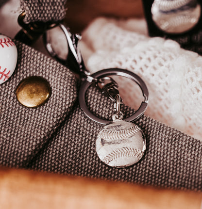 Softball Keychain for High School Senior