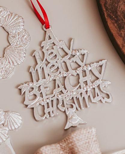 Nautical Christmas Ornament - A Very Merry Beachy Christmas Gift