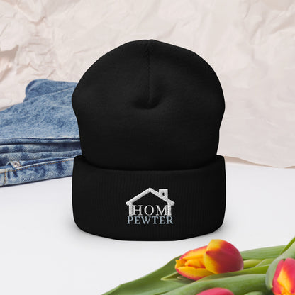 Teeny Weeny Beanie - Cuffed Beanie - House of Morgan Pewter Beanie