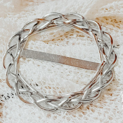Pewter Scarf Ring House of Morgan Pewter