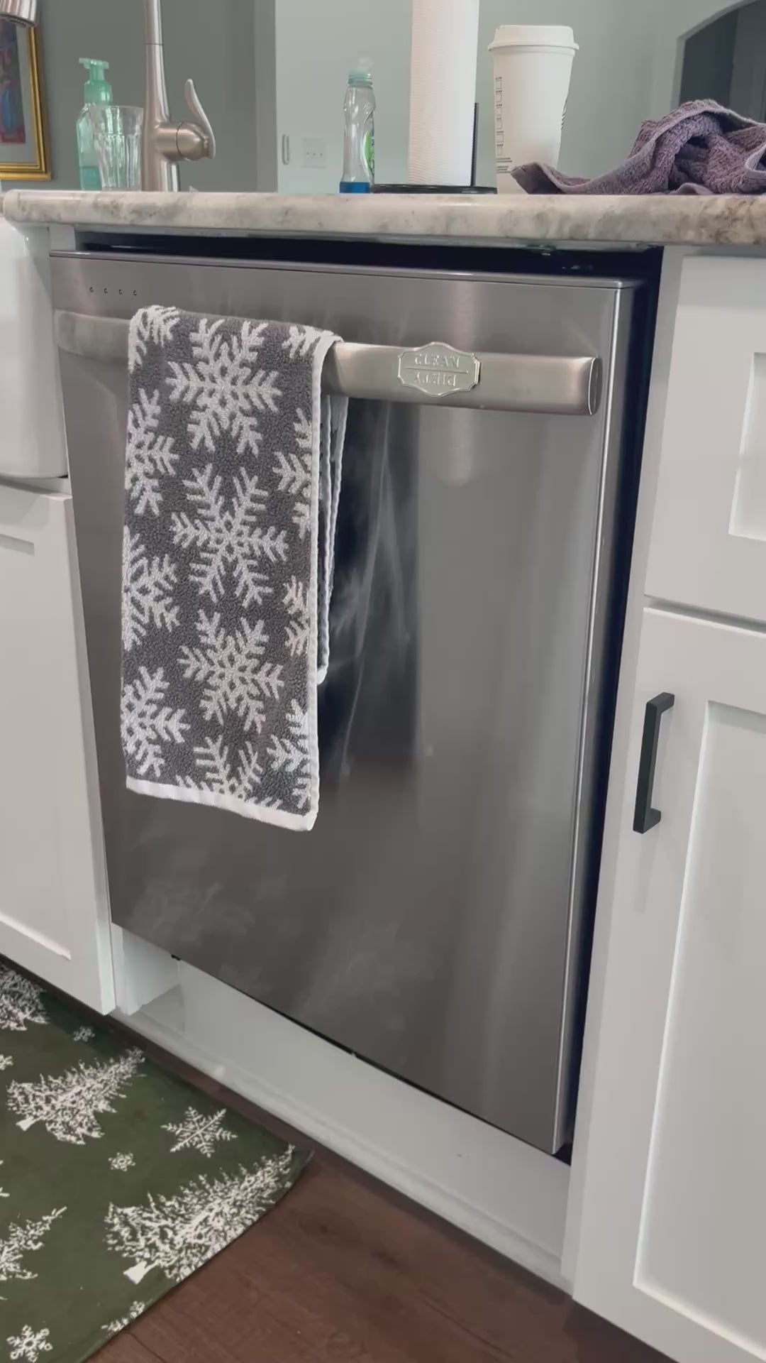 Clean Dirty Dishwasher Label